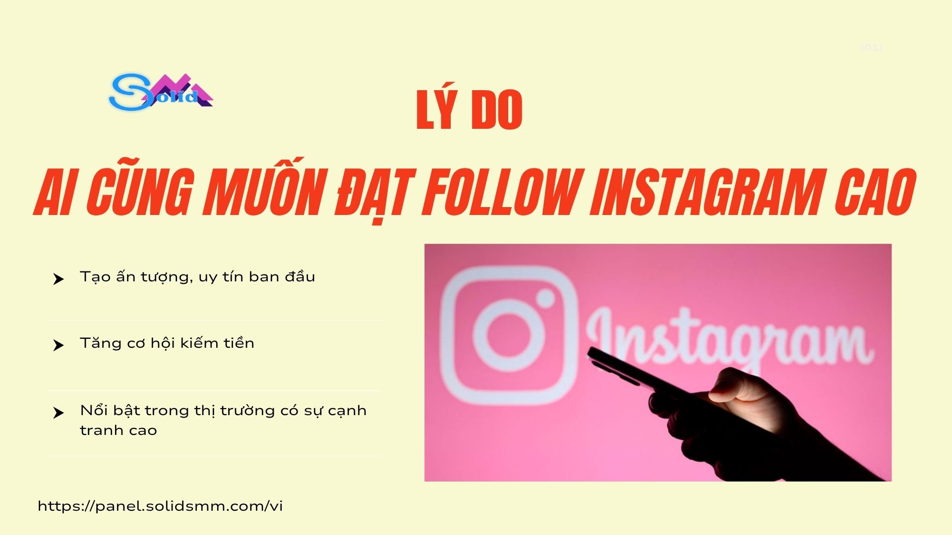Lý do ai cũng muốn đạt follow Instagram cao